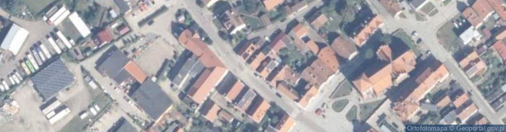 Zdjęcie satelitarne Świętojańska ul.