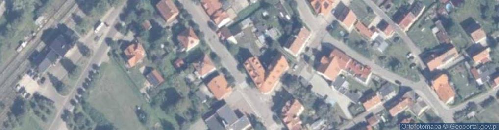 Zdjęcie satelitarne Świętojańska ul.