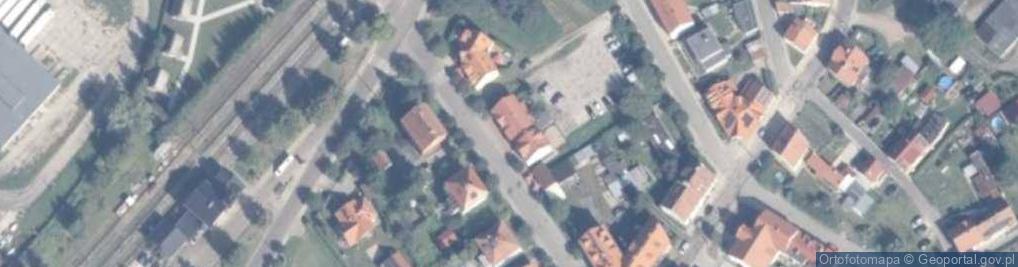 Zdjęcie satelitarne Świętojańska ul.