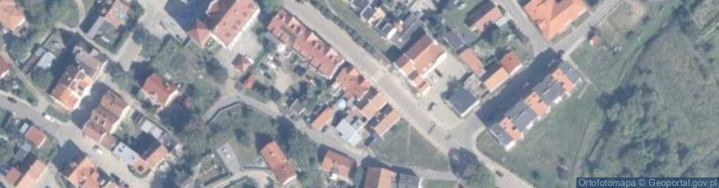 Zdjęcie satelitarne Świętojańska ul.