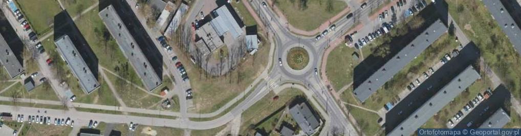 Zdjęcie satelitarne św. Antoniego ul.