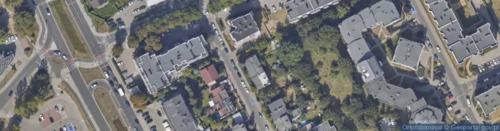 Zdjęcie satelitarne św. Boboli Andrzeja ul.