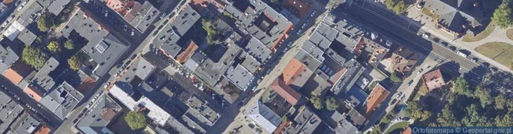 Zdjęcie satelitarne św. Katarzyny ul.