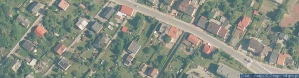 Zdjęcie satelitarne św. Stanisława ul.