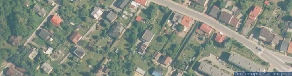 Zdjęcie satelitarne św. Stanisława ul.