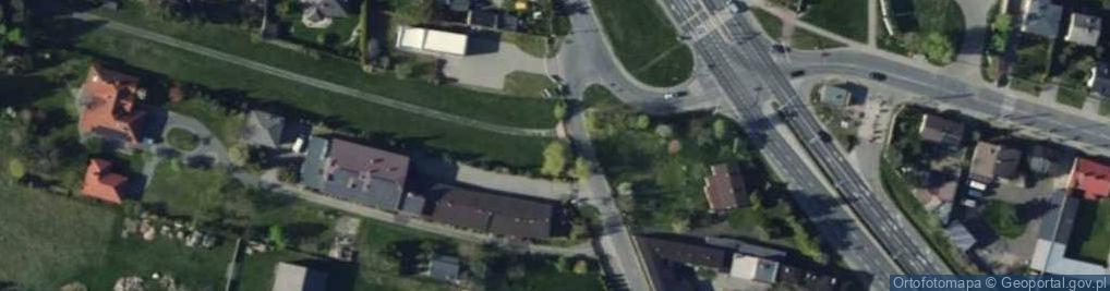 Zdjęcie satelitarne Świętokrzyska ul.