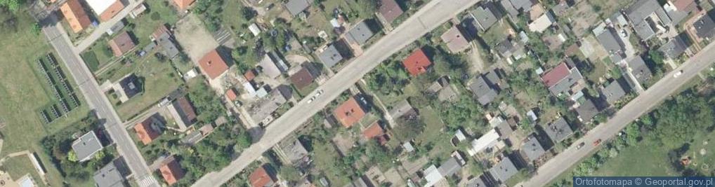 Zdjęcie satelitarne św. Jadwigi ul.