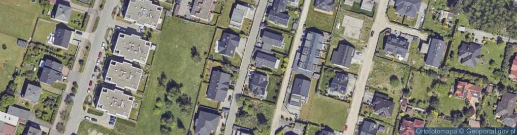 Zdjęcie satelitarne św. Elżbiety ul.