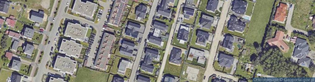 Zdjęcie satelitarne św. Elżbiety ul.