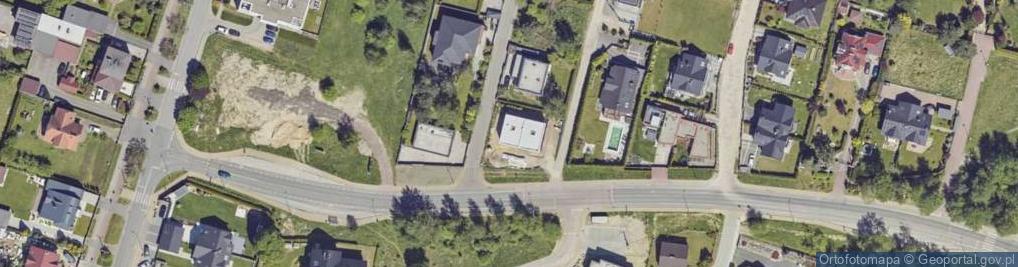Zdjęcie satelitarne św. Elżbiety ul.