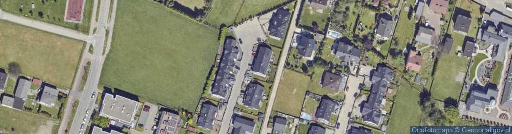 Zdjęcie satelitarne św. Elżbiety ul.