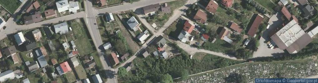 Zdjęcie satelitarne św. Zofii ul.