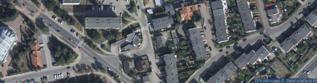 Zdjęcie satelitarne św. Wojciecha ul.