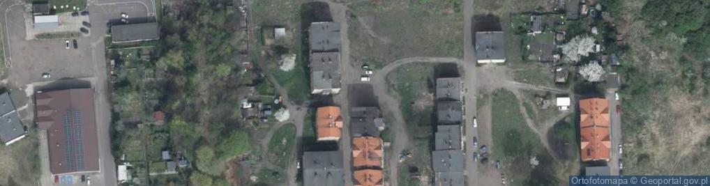 Zdjęcie satelitarne św. Barbary ul.