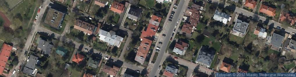 Zdjęcie satelitarne św. Bonifacego ul.
