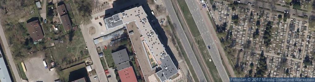 Zdjęcie satelitarne św. Jacka Odrowąża ul.