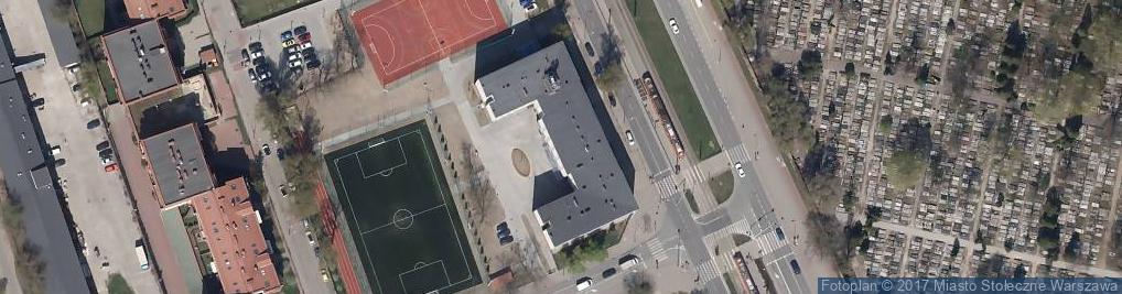 Zdjęcie satelitarne św. Jacka Odrowąża ul.