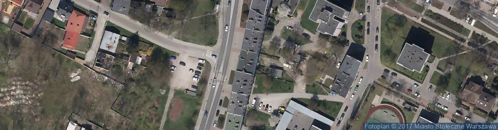 Zdjęcie satelitarne św. Wincentego ul.