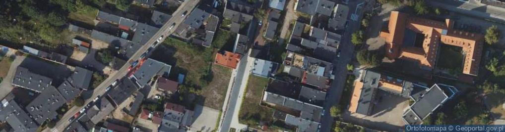 Zdjęcie satelitarne św. Anny ul.