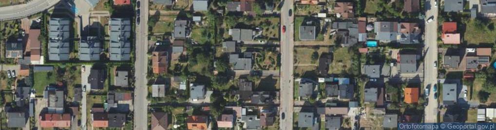Zdjęcie satelitarne Świętopełka ul.