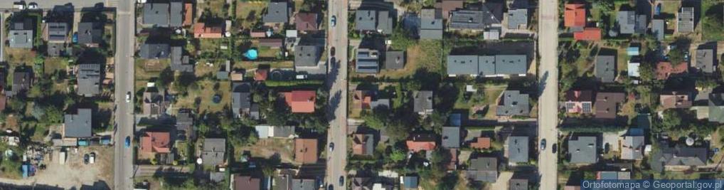 Zdjęcie satelitarne Świętopełka ul.