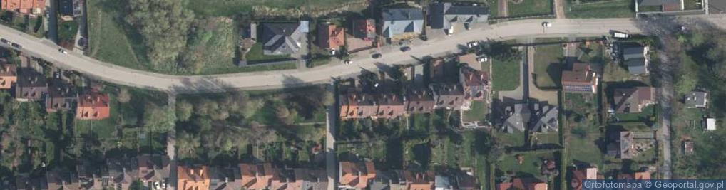 Zdjęcie satelitarne św. Barbary ul.
