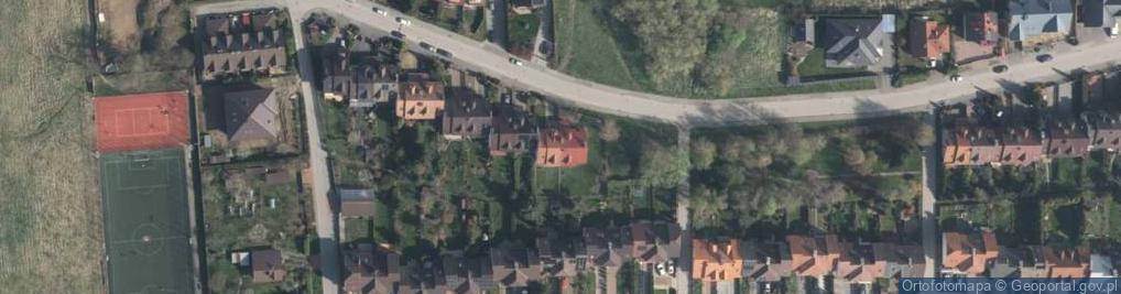 Zdjęcie satelitarne św. Barbary ul.