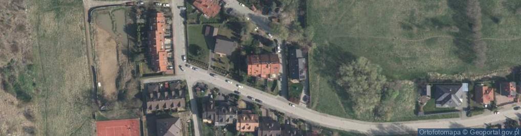 Zdjęcie satelitarne św. Barbary ul.