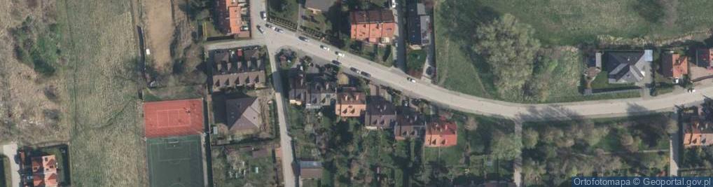 Zdjęcie satelitarne św. Barbary ul.