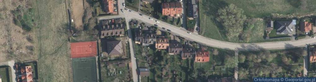 Zdjęcie satelitarne św. Barbary ul.