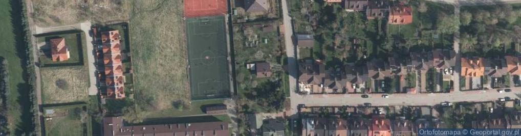 Zdjęcie satelitarne św. Barbary ul.