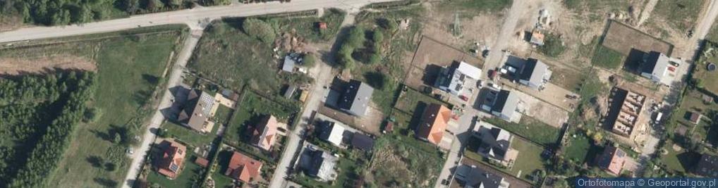 Zdjęcie satelitarne św. Huberta ul.