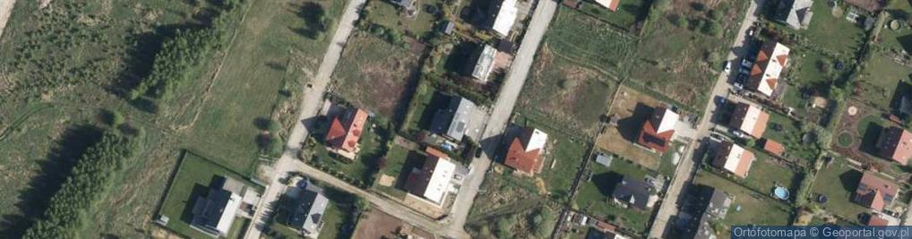 Zdjęcie satelitarne św. Huberta ul.