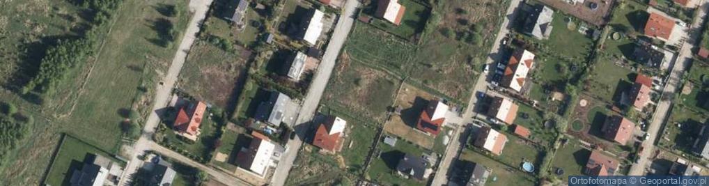 Zdjęcie satelitarne św. Huberta ul.