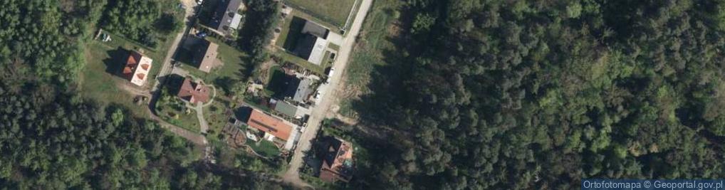 Zdjęcie satelitarne św. Huberta ul.