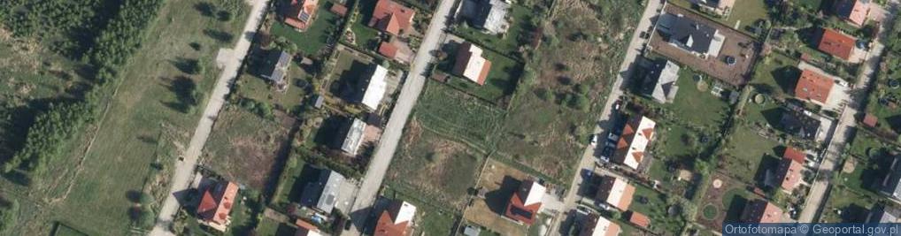 Zdjęcie satelitarne św. Huberta ul.