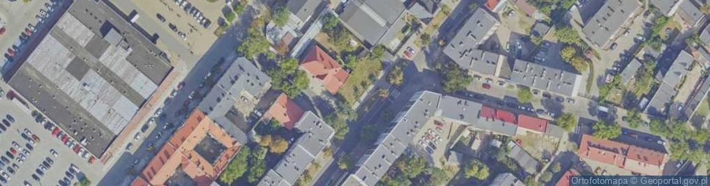 Zdjęcie satelitarne św. Antoniego ul.