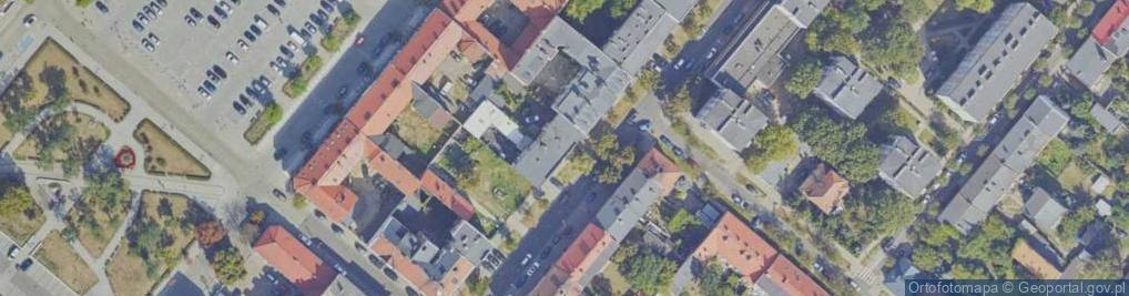 Zdjęcie satelitarne św. Antoniego ul.