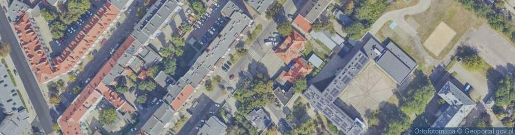Zdjęcie satelitarne św. Antoniego ul.