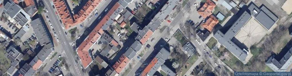 Zdjęcie satelitarne św. Antoniego ul.