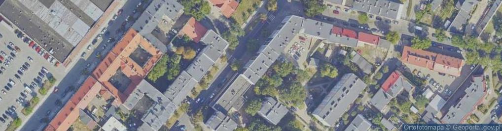 Zdjęcie satelitarne św. Antoniego ul.