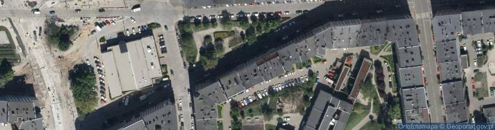 Zdjęcie satelitarne św. Wincentego ul.