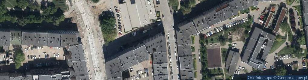 Zdjęcie satelitarne św. Wincentego ul.