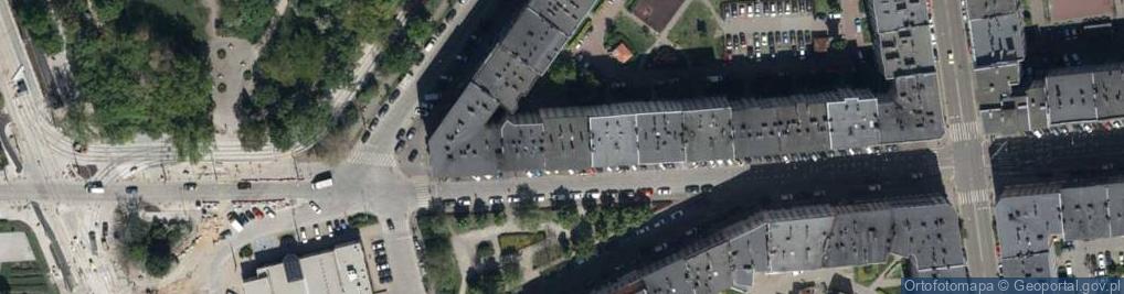 Zdjęcie satelitarne św. Wincentego ul.