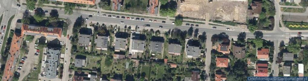 Zdjęcie satelitarne Świeradowska ul.