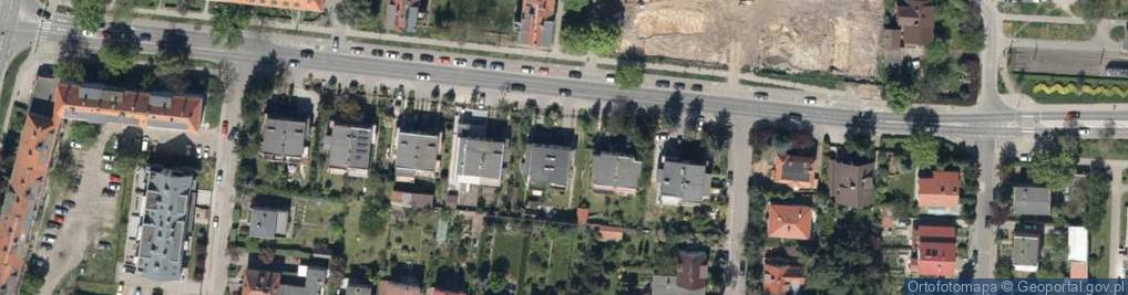 Zdjęcie satelitarne Świeradowska ul.