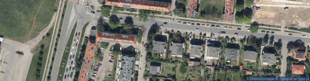 Zdjęcie satelitarne Świeradowska ul.