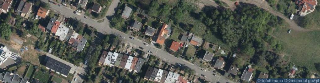 Zdjęcie satelitarne Świeża ul.