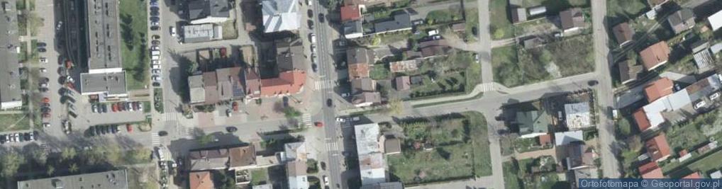 Zdjęcie satelitarne Świętojańska ul.