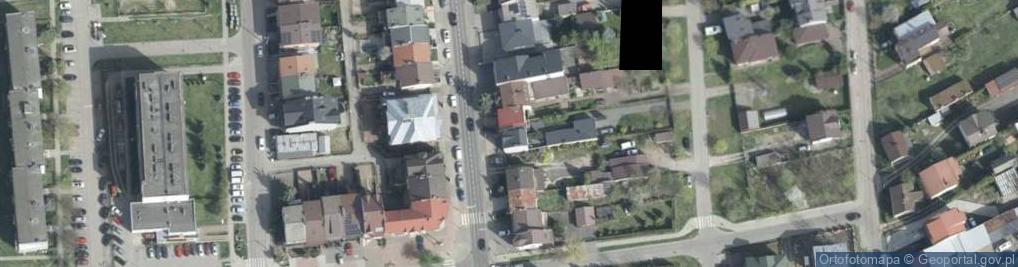 Zdjęcie satelitarne Świętojańska ul.